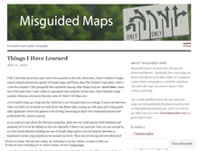 Tablet Screenshot of misguidedmaps.com